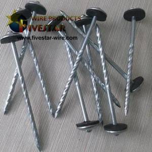 Umbrella Head Screws roofing nails with washer